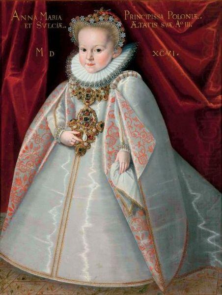 daughter of King Sigismund III of Poland, unknow artist